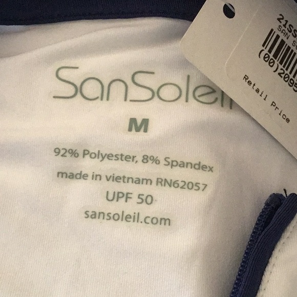 NWT San Soleil Sleeveless Golf Top - Picture 4 of 5